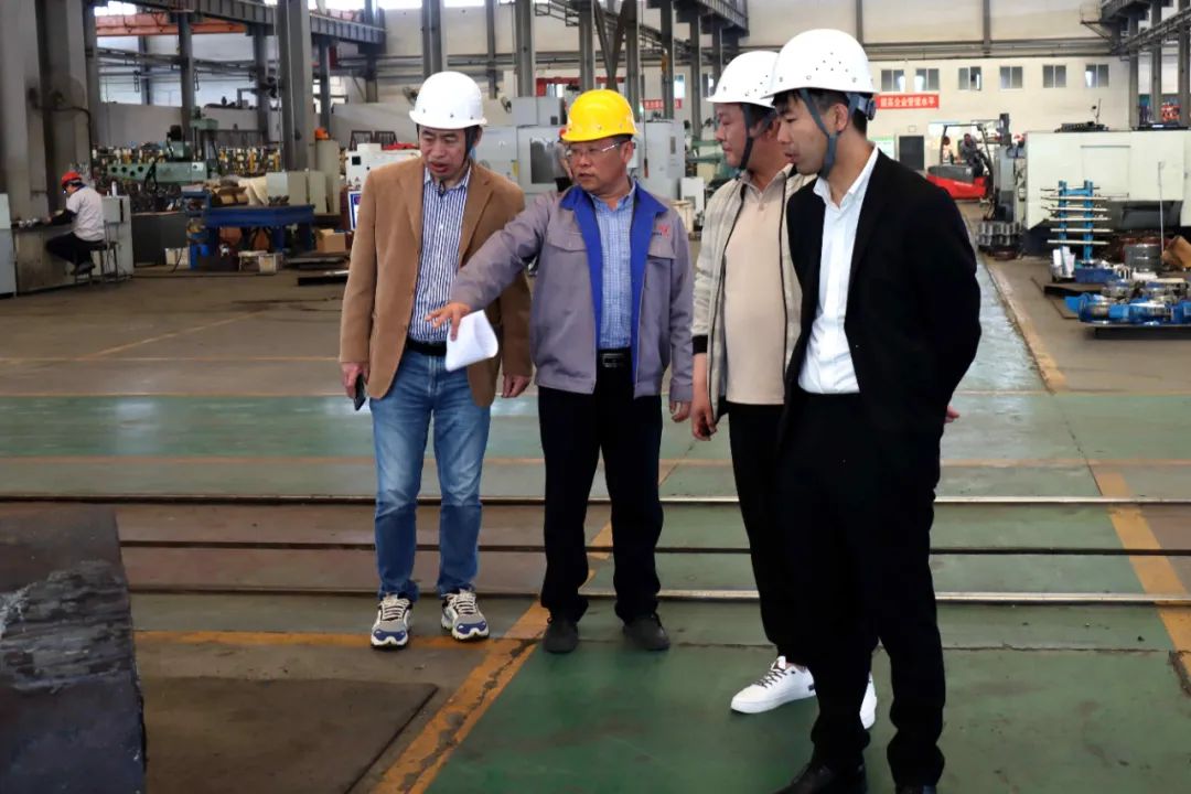日本清本铁工客户一行4人莅临恒邦泵业实地考察 日本清本铁工客户一行4人莅临恒邦泵业实地考察